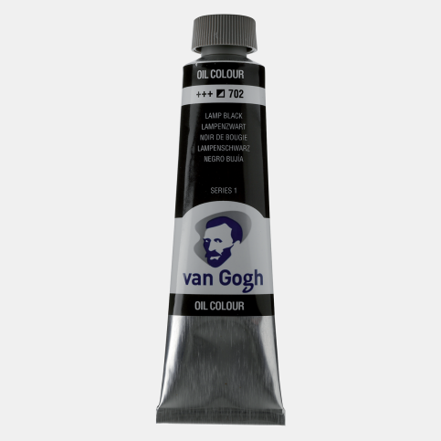 Van Gogh Yağlı Boya 702 Lamp Black 40Ml (Tr02057023) - 1