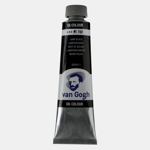 VAN GOGH YAĞLI BOYA 702 LAMP BLACK 40ml (TR02057023) - 1