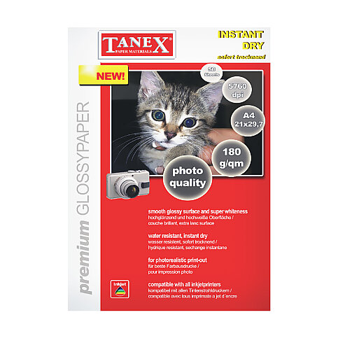 TANEX 180A4 025 FOTOĞRAF KAĞIDI A4 25 SAYFA 180gr - 2