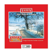 Tanex Bilgisayar Sürekli Form Etiketi 98X140Mm 315 Adet - TANEX