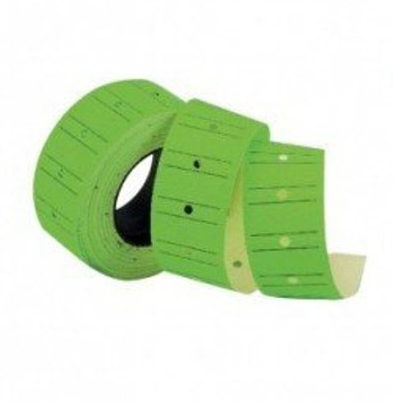 TANEX FİYAT ETİKETİ 12x21mm FOSFORLU YEŞİL 6LI (TNX1221510800)