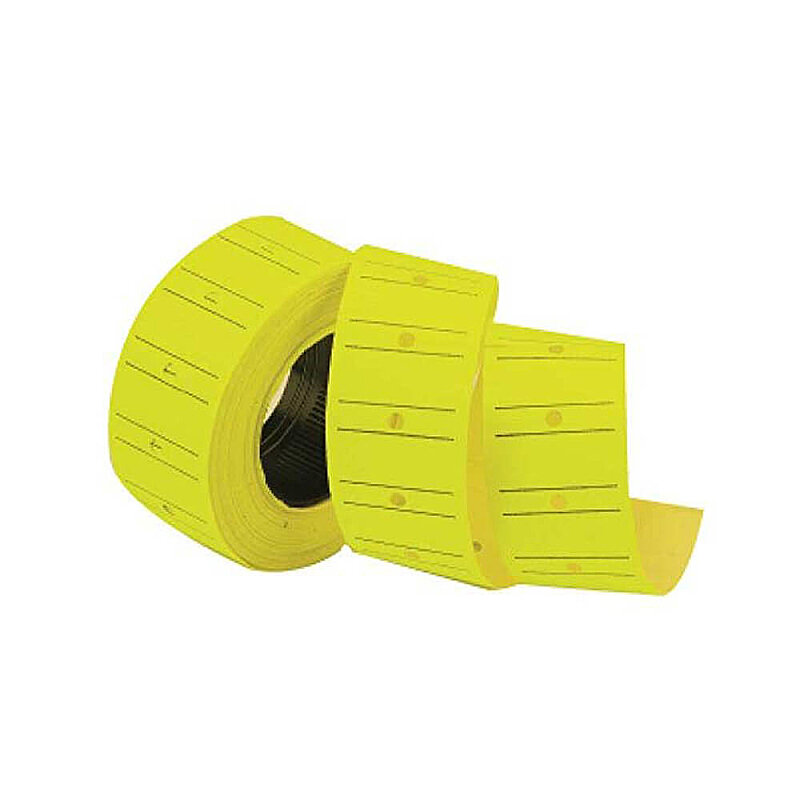 TANEX FİYAT ETİKETİ 12x21mm FOSFORLU SARI 6LI (TNX1221550800)