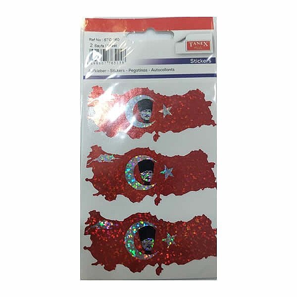 TANEX STC-160 TÜRKİYE HOLOGRAM ETİKETİ-1 2Lİ POŞET