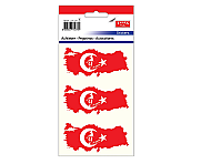 TANEX STC-162 TÜRKİYE HOLOGRAM ETİKETİ-3 2Lİ POŞET