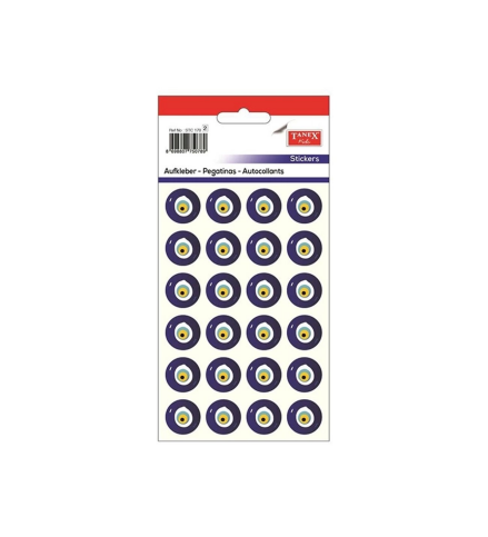 Tanex Stc-172 Nazar Etiketi 20Mm 2Li Poşet - 1