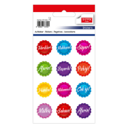 Tanex Stc-210 Türkçe Aferin Etiketi-6 2Li Poşet - TANEX