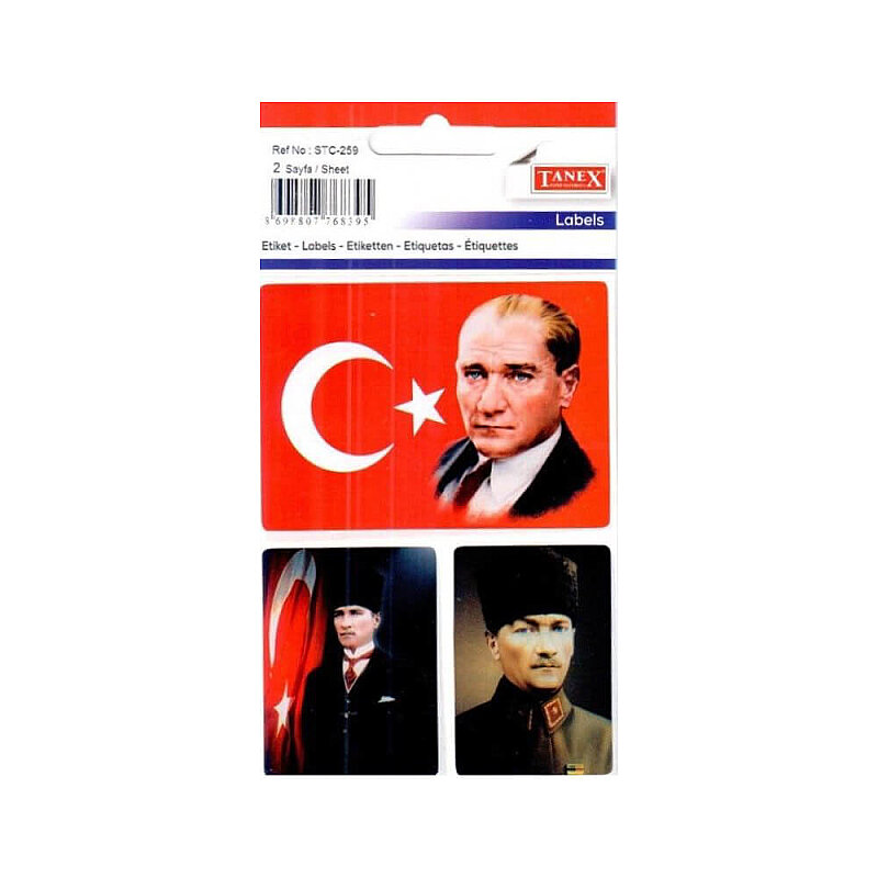 TANEX STC-259 ATA-1 ETİKETİ 2Lİ POŞET