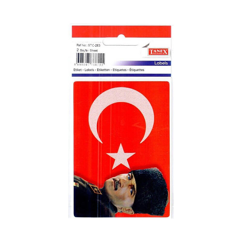 TANEX STC-263 ATA-5 ETİKETİ 2Lİ POŞET