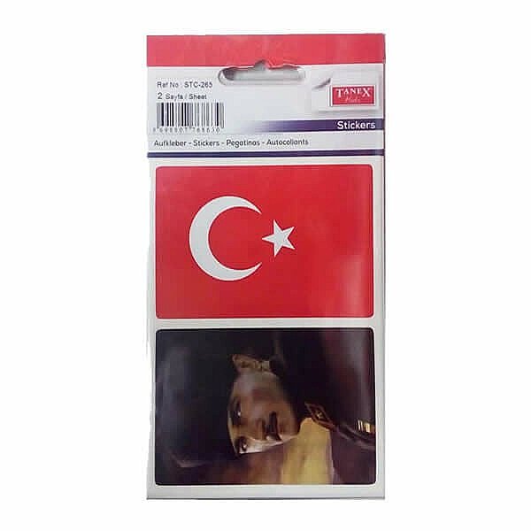 TANEX STC-265 ATA-7 ETİKETİ 2Lİ POŞET