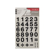 Tanex Stc-510 Rakam Etiketi 20Mm 2Li Poşet - TANEX