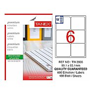 TANEX 2006 LASER ETİKET 99x93mm 6x100 600 ADET - TANEX (1)