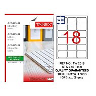 TANEX 2018 LASER ETİKET 63x46mm 18x100 1800 ADET - TANEX (1)