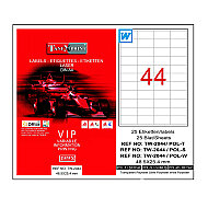 TANEX 2044 LASER ETİKET 48x25mm 44x100 4400 ADET - TANEX