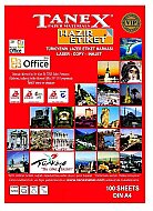 TANEX 2229 LASER ETİKET 70x29mm 30x100 3000 ADET - TANEX