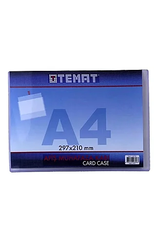 TEMAT TABELA POŞETİ AFİŞ MUHAFAZA KABI A4 ŞEFFAF (273244) - 1
