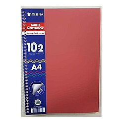 Tigra Td-102250 Spiralli Defter A4 10+2 Bölme 250 Yaprak - 1