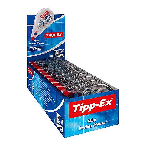 TİPP-EX MİNİ POCKET MOUSE ŞERİT DÜZELTİCİ (SİLİCİ) 5mmx6m (932564) - 1
