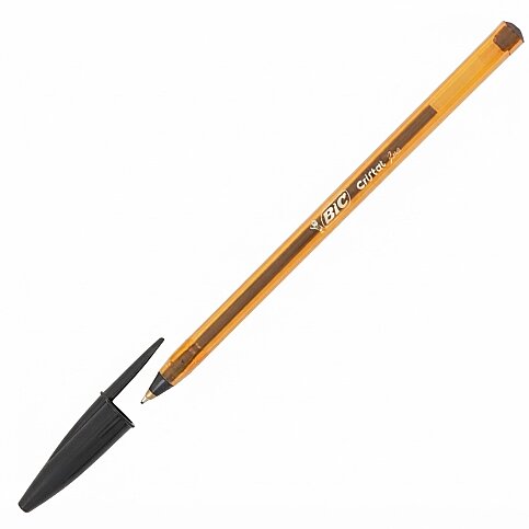 BİC CRİSTAL TÜKENMEZ KALEM F SİYAH (872731) - 1