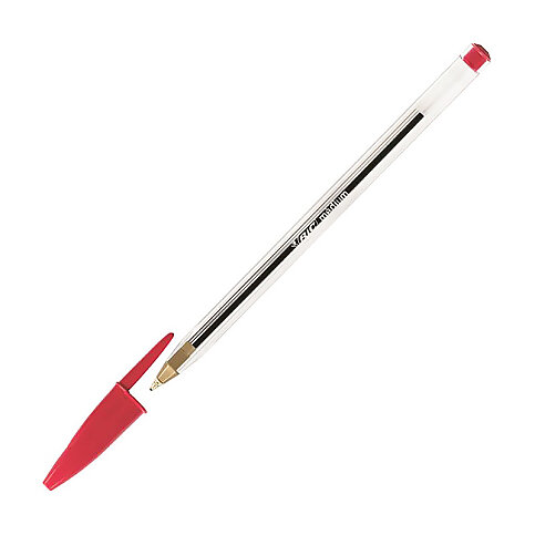 BİC CRİSTAL TÜKENMEZ KALEM M KIRMIZI (847899) - 2