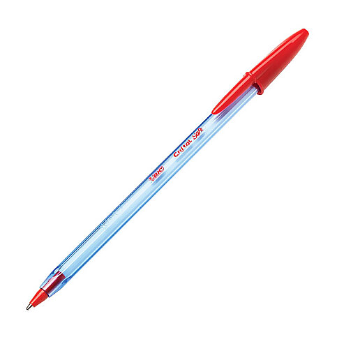 BİC CRİSTAL SOFT TÜKENMEZ KALEM M KIRMIZI (918520)(9185201) - 1