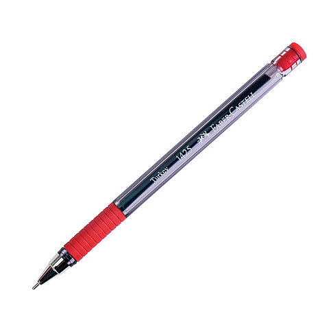 FABER-CASTELL 1425 İĞNE UÇLU TÜKENMEZ KALEM 0.7 KIRMIZI (5207142521) - 1