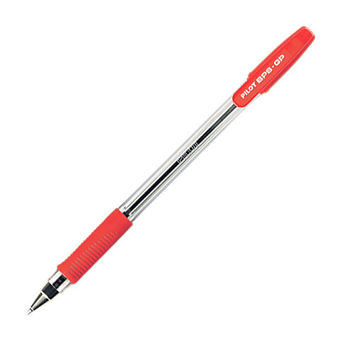 PİLOT BPS-GP TÜKENMEZ KALEM 1.0 KIRMIZI (51001994)(BPS-GP-M-R) - 1