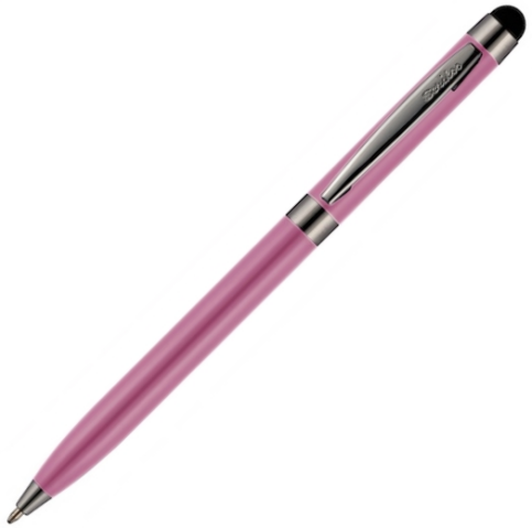 Scrikss Touch Pen Mini Tükenmez Kalem Pembe - 1