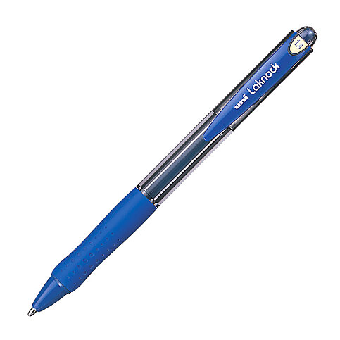UNİ SN-100 LAKNOCK BROAD TÜKENMEZ KALEM 1.4 MAVİ - 1