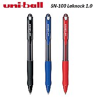 UNİ SN-100 LAKNOCK MEDİUM TÜKENMEZ KALEM 1.0 KIRMIZI - UNİ (1)
