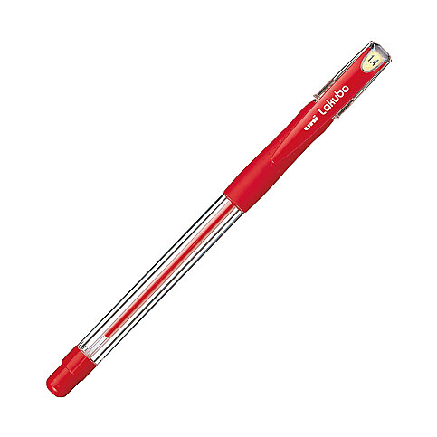 UNİ SG-100 LAKUBO BROAD TÜKENMEZ KALEM 1.4 KIRMIZI - 2