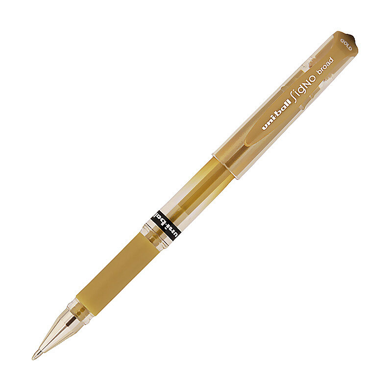 UNİ UM-153 SİGNO BROAD JEL KALEM 1.0 ALTIN