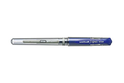 UNİ UM-153 SİGNO BROAD JEL KALEM 1.0 MAVİ - 1