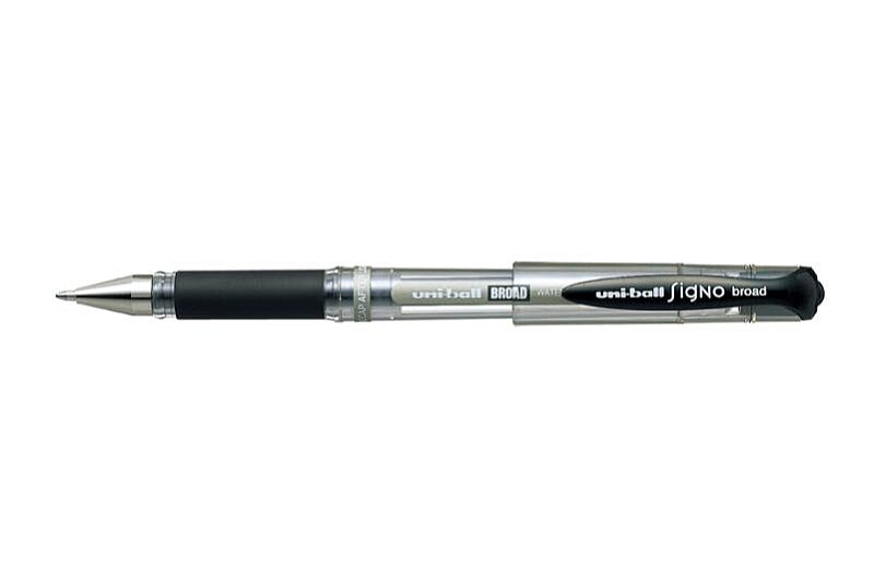 UNİ UM-153 SİGNO BROAD JEL KALEM 1.0 SİYAH