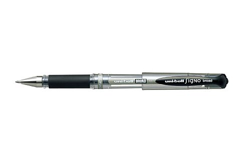 UNİ UM-153 SİGNO BROAD JEL KALEM 1.0 SİYAH - 1