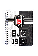 TMN 461949 SPİRALLİ BLOKNOT A6 ÇİZGİLİ 80 YAPRAK BEŞİKTAŞ - TMN