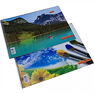 TOKAÇ TOK-79009 MY LESSON SPİRALLİ KARTON KAPAK RESİM DEFTERİ 34x48 15 YAPRAK - TOKAÇ