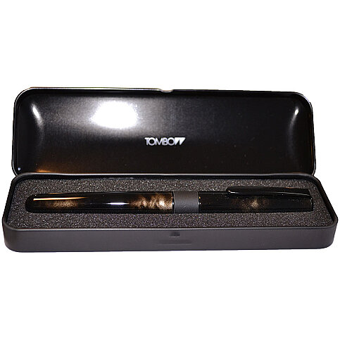 TOMBOW ZOOM 505 HAVANNA ROLLER KALEM DUMAN GRİSİ METAL KUTULU (T-BW-LIS) - 2