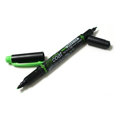 Tombow Çift Uçlu Fosforlu Kalem Yeşil-Siyah (Wa-Tc91) - 1
