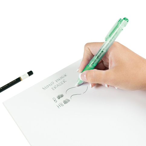 Tombow Mono Knock Mekanik Kalem Silgi 3.8mm Yeşil (T-Eh-Ke 60) - 4