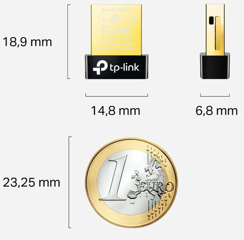 Tp-Link Ub400 Nano Usb Adapter Mini Bluetooth 4.0 - 4