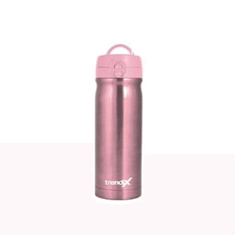TRENDİX U1800 ÇELİK İÇ MATARA PASTEL PEMBE 350ml (51000533) - 1