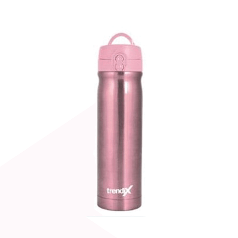 TRENDİX U5000 ÇELİK İÇ TERMOS MATARA PASTEL PEMBE 500ml (51000544) - 1