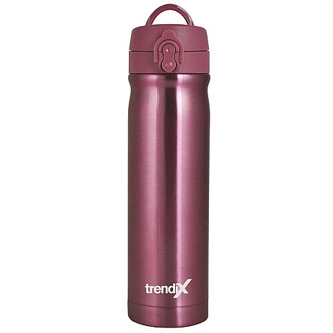 TRENDİX U5000 ÇELİK İÇ TERMOS MATARA TOZ PEMBE 500ml (51010873) - 1