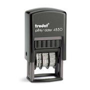 Trodat 4850 Plakalı Türkçe-İngilizce Tarih Damgası - TRODAT