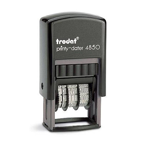 TRODAT 4850 PLAKALI TÜRKÇE-İNGİLİZCE TARİH DAMGASI - 2