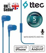 TTEC - Ttec 2Kmm10M Kulakiçi Mikrofonlu Kulaklık Mavi (1)