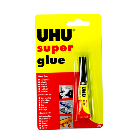 Uhu Glue Süper Jumbo Japon Yapıştırıcı 3Gr (42400) - 1
