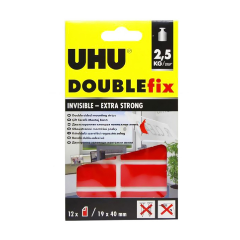 Uhu Doublefix Şeffaf Montaj Bandı 19Mmx40M (45515) - 1