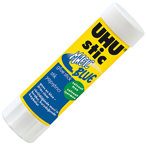 UHU MAGİC STİCK YAPIŞTIRICI MAVİ 21gr (43512)(51004745) - 1