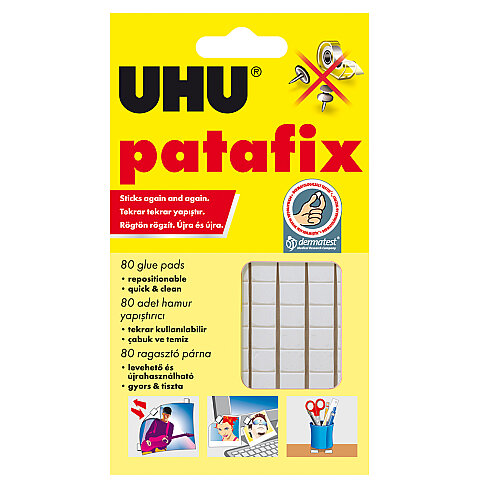 UHU PATAFİX HAMUR YAPIŞTIRICI BEYAZ (41710)(51003966) - 1